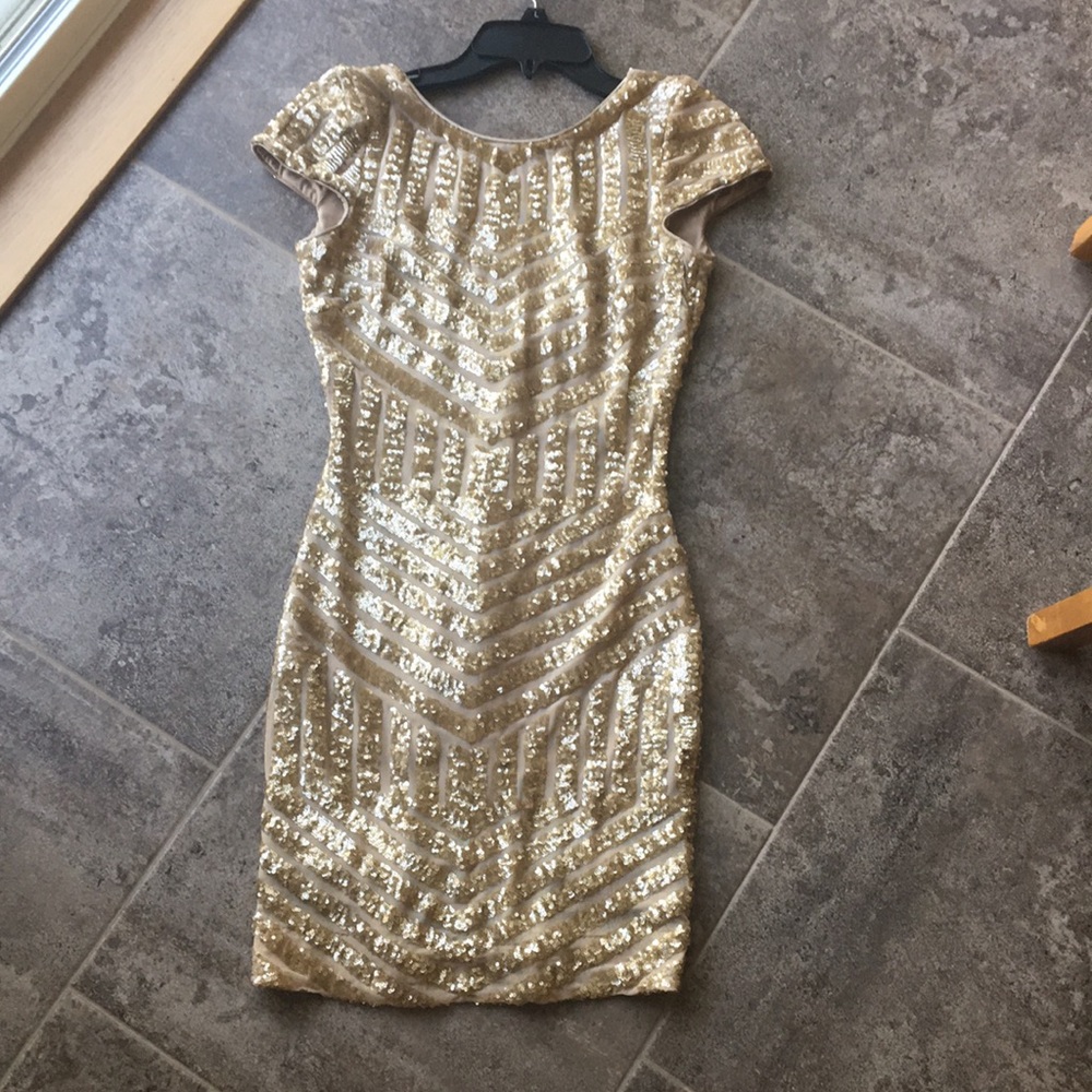 Sequin mini dress